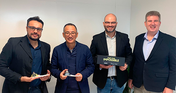 CIO da techtools ventures e presidente da Toyota do Brasil visitam instalações de fornecedora parceira da Revo